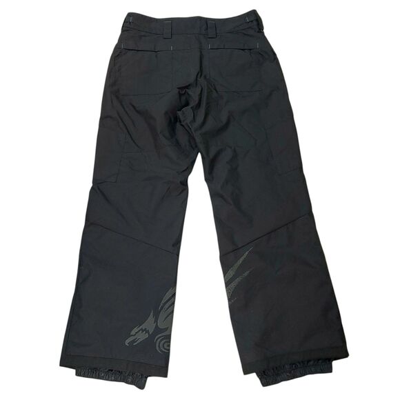 Columbia Convert Ski Pants Mens Medium Black Omni-Tech Nylon Winter Outdoor - Picture 5 of 13